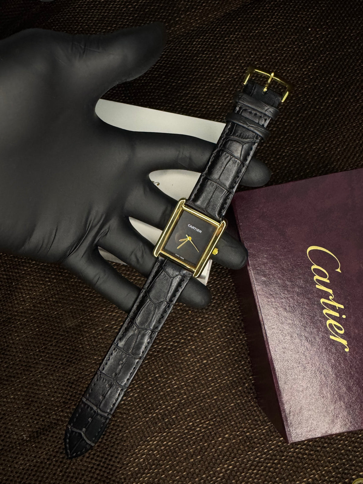 Cartier High grade| royal gold&black