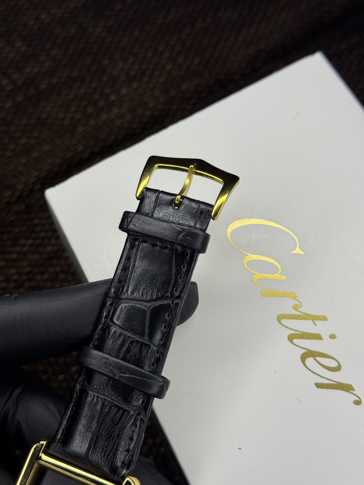 Cartier  High grade| royal gold&black
