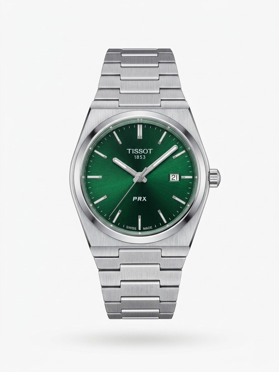 Tissot PRX 1853 | Silver green