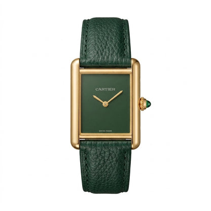 Cartier tank High grade | royal green gold