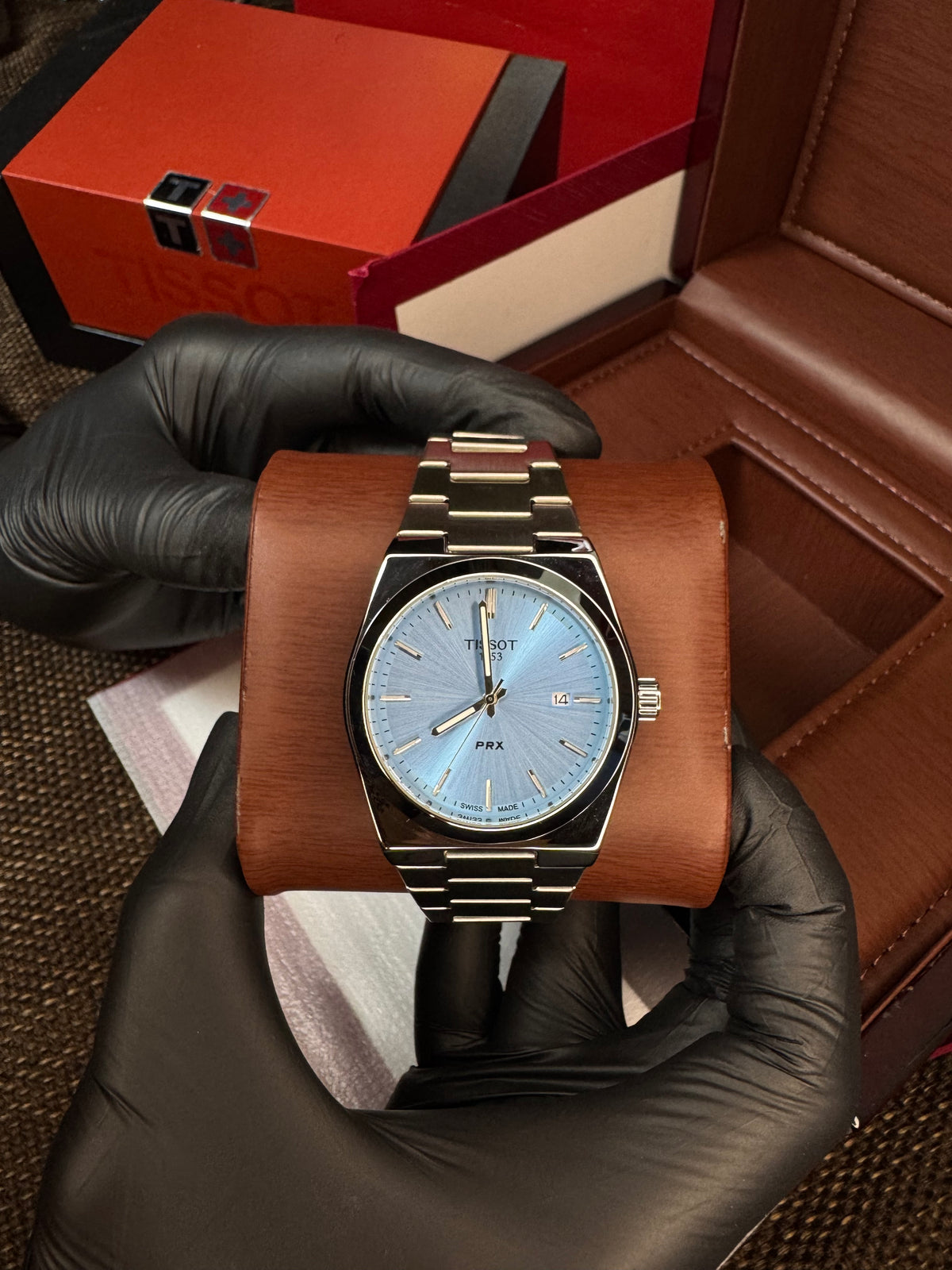 Tissot PRX 1853 | Silver tiffany
