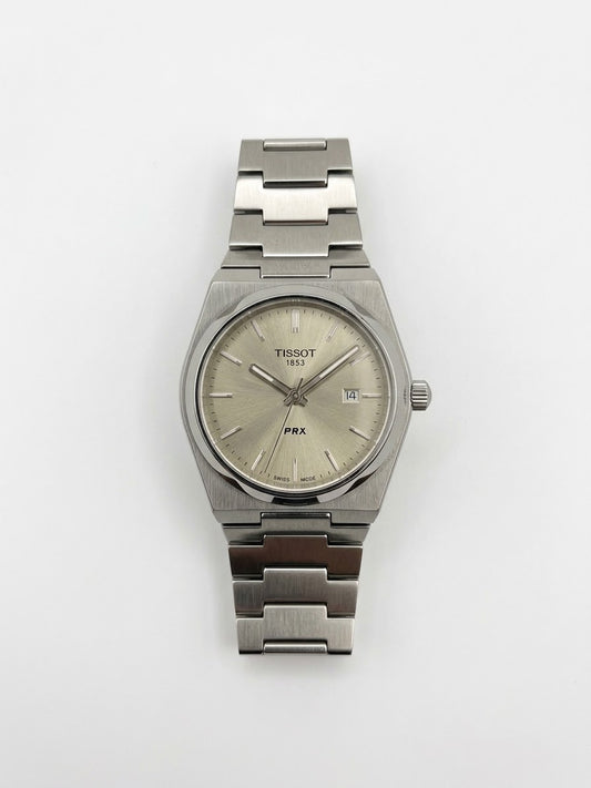 Tissot PRX semi automatic 1853 | Silver grey