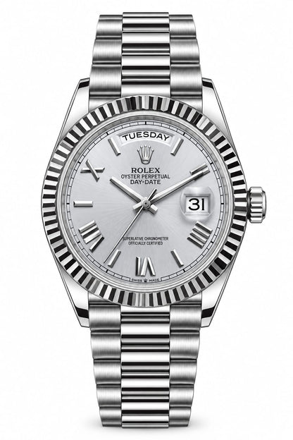 Rolex grey | roman dial