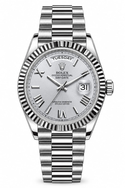 Rolex oyster perpetual | silver high grade