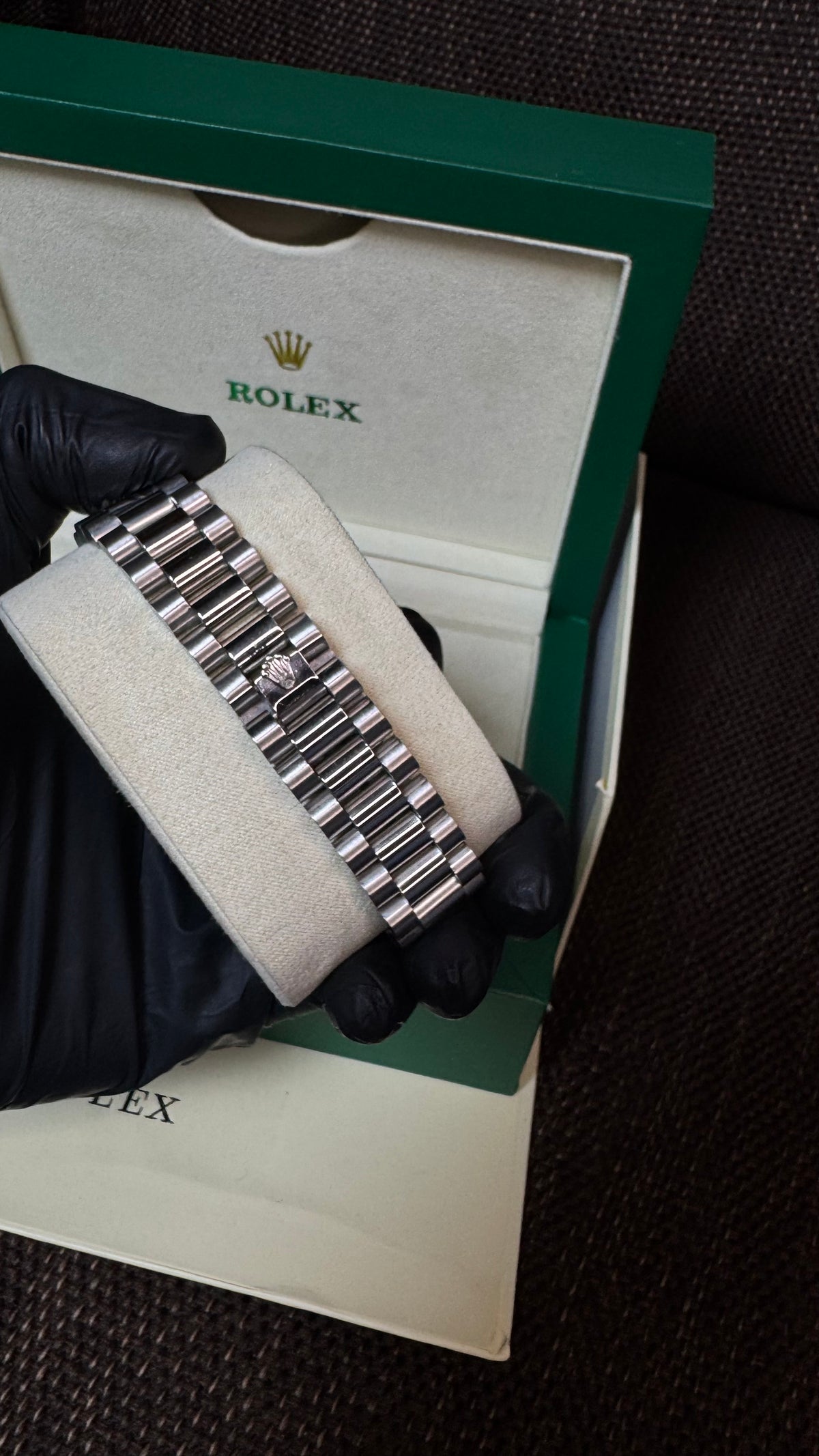 Rolex oyster perpetual  | silver tiffany | High grade