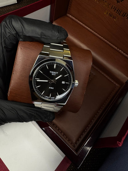 Tissot PRX 1853 | Silver black
