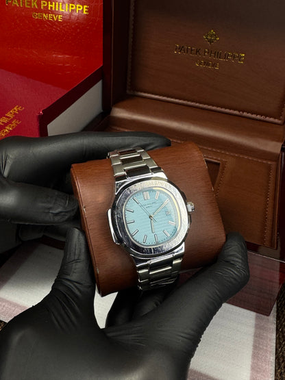 Patek philipe nautilus silver tiffany
