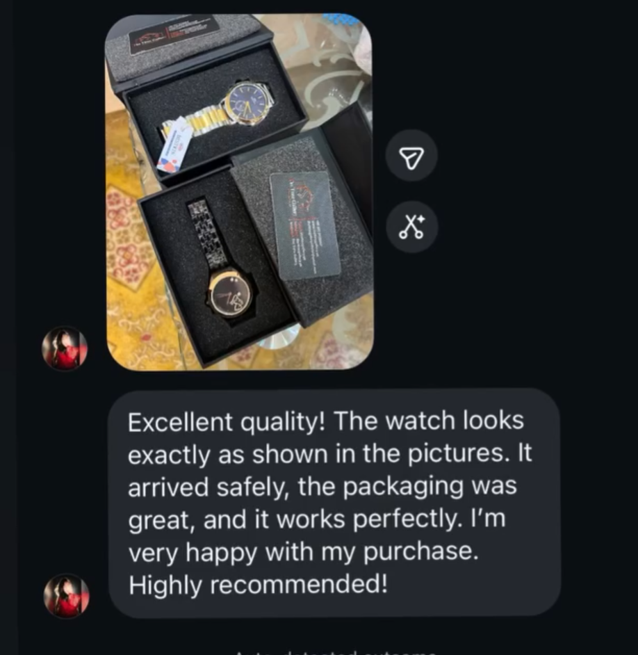 Customer review 1
